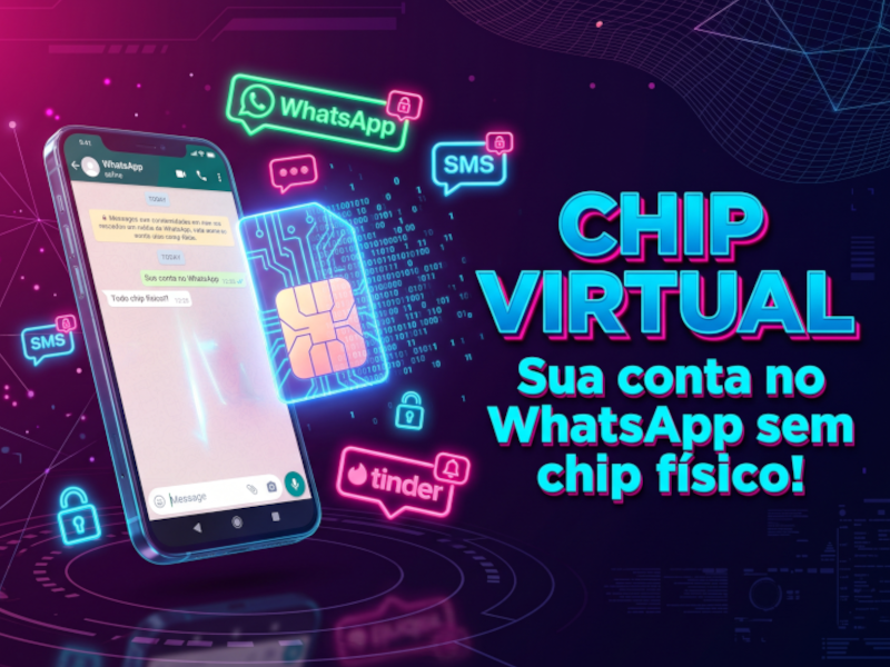Como Criar Whatsapp com um Número Virtual