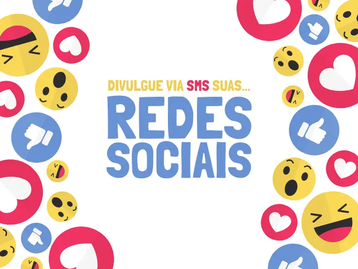 SMS para Divulgar seu perfil nas Redes Sociais